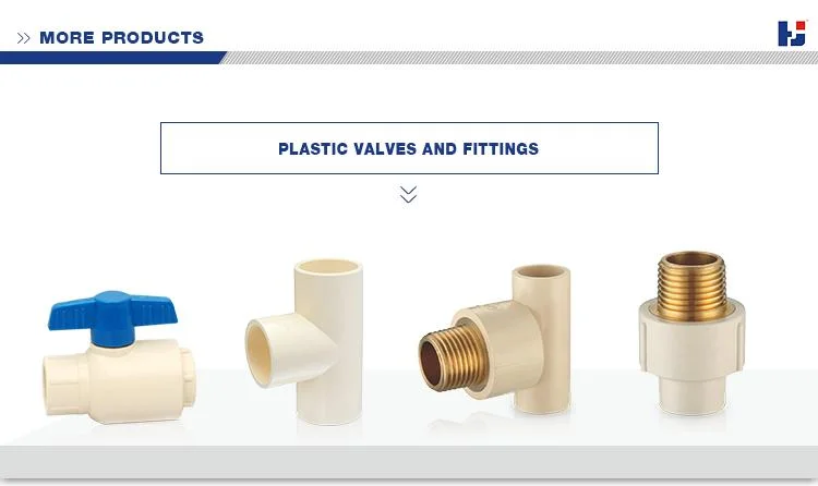 CPVC ASTM Sch80 Standard Water Supply Fittings